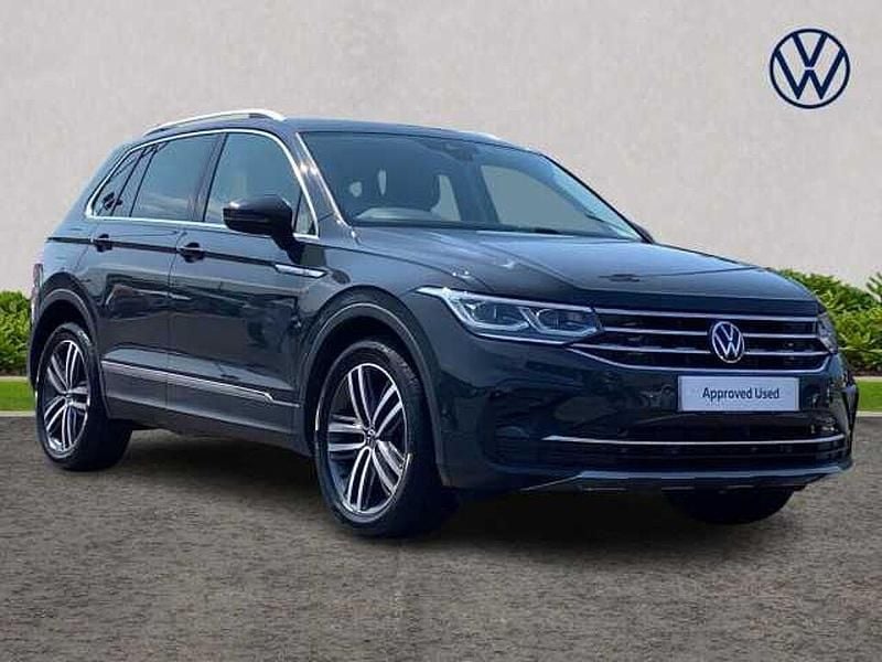 Grey Used 2022 VW Tiguan Elegance SUV | £26,990 (Fair price) - Image 1/4