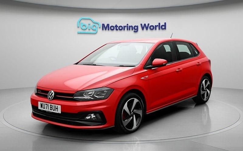 Used VW Polo GTI 207 HP (152 kW) 2021 Red Hatchback