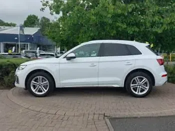 Used Audi Q5 S-Line 204 HP (150 kW) 2021 White SUV