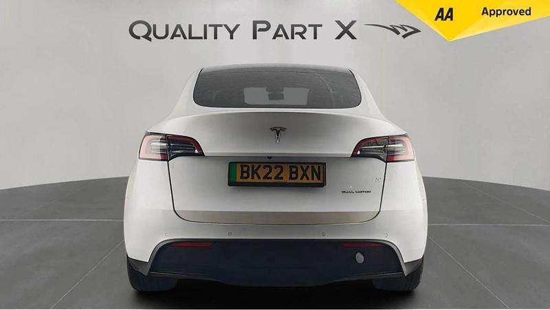Used Tesla Model Y Long Range AWD 378 kW (514 HP) 2022 White SUV