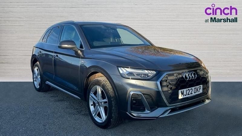Grey Used 2022 Audi Q5 S-Line SUV | £25,280 (Good price) - Image 1/4