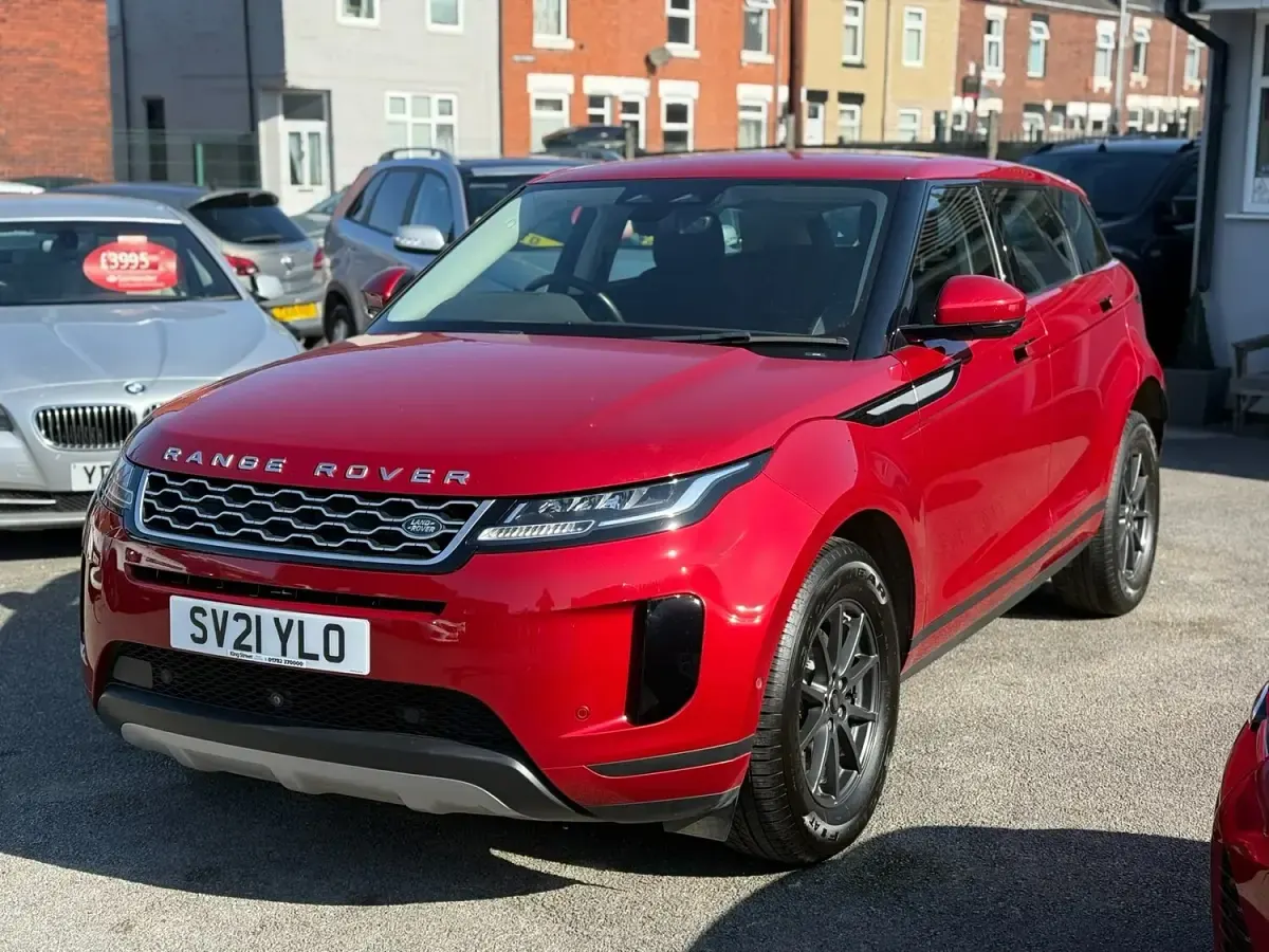 Used Land Rover Range Rover evoque 2021 Red SUV