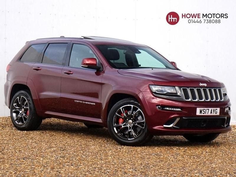 Red Used 2017 Jeep Grand Cherokee SRT SUV | £34,990 (Expensive) - Image 1/4