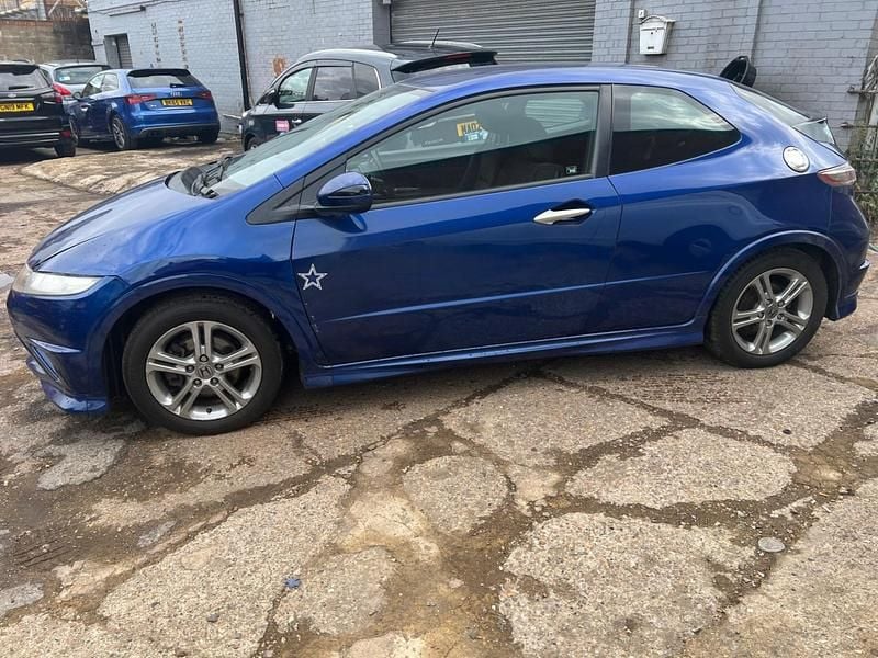 Used Honda Civic Type S 100 HP (73 kW) 2011 Blue Hatchback