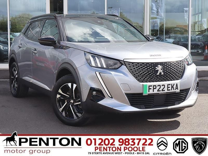Grey Used 2022 Peugeot e-2008 GTi SUV | £14,490 (Fair price) - Image 1/4