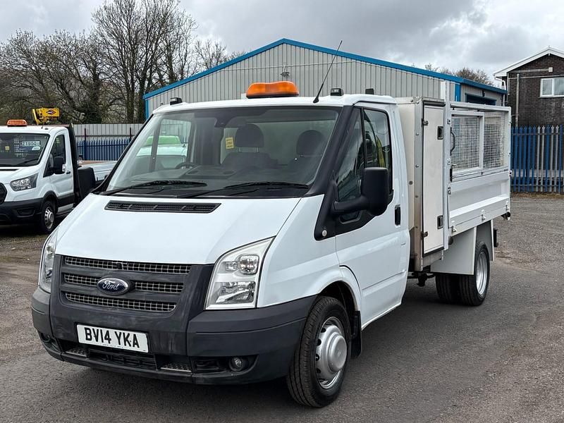 Used Ford Transit 125 HP (91 kW) 2014 White Cabriolet
