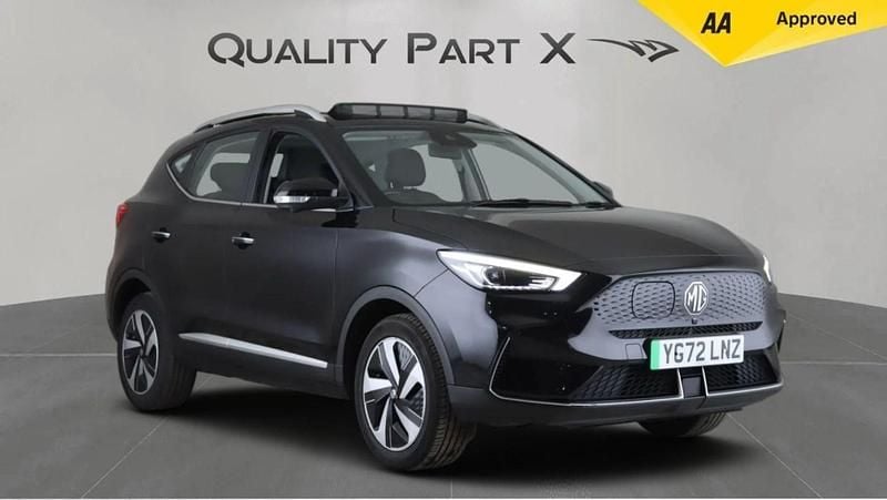 Black Used 2022 MG ZS Trophy Connect Sedan | £13,075 (Good price) - Image 1/4
