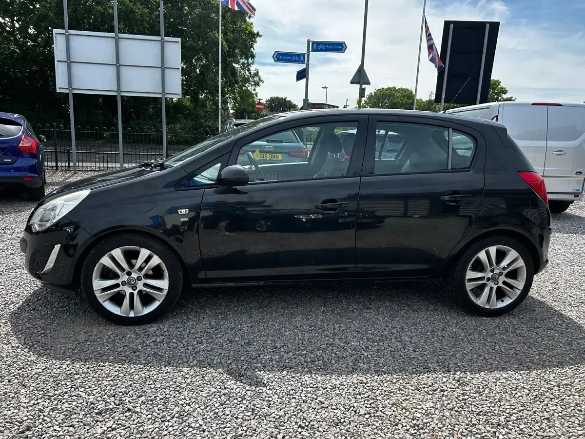 Used Vauxhall Corsa 2012 Black Hatchback