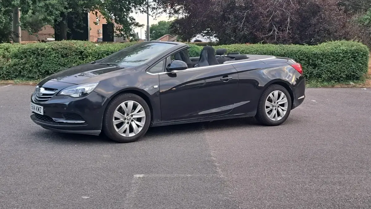 Used Vauxhall Cascada 2014 Black Cabriolet