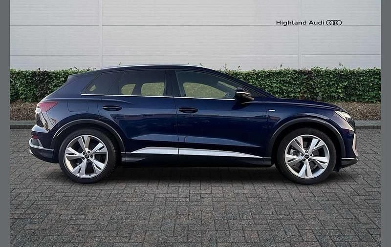 Used Audi Q4 e-tron S-Line 150 kW (204 HP) 2022 Blue SUV