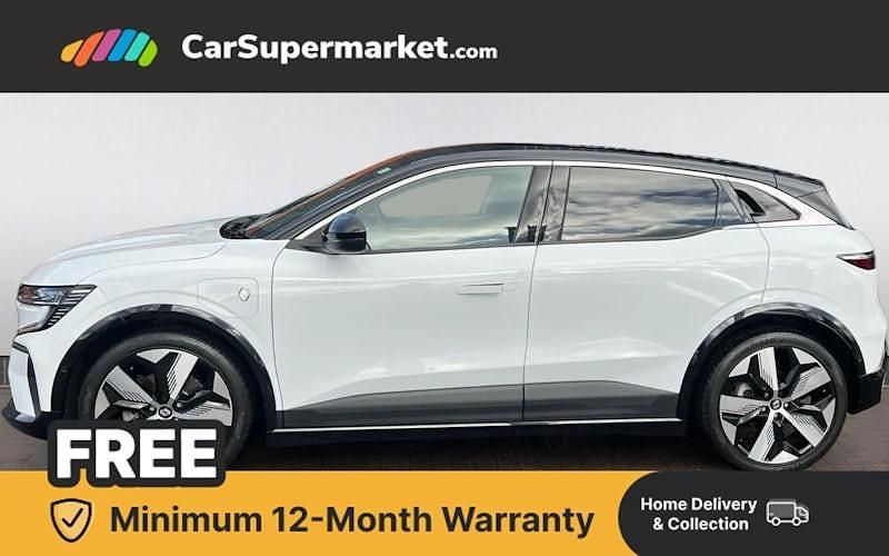 Used Renault Megane E-Tech Techno 160 kW (218 HP) 2023 White/black Hatchback