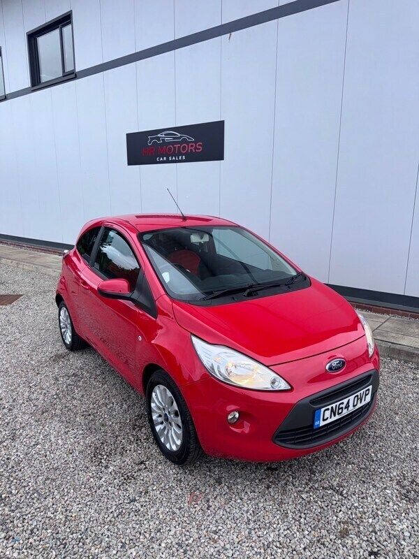 Red Used 2014 Ford Ka Zetec Hatchback | £3,995 (Fair price) - Image 1/4