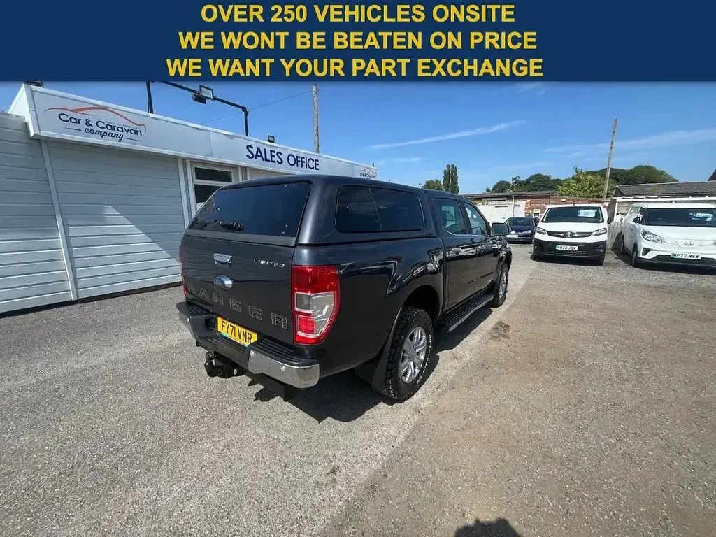 Used Ford Ranger Limited 2021 Grey Pickup
