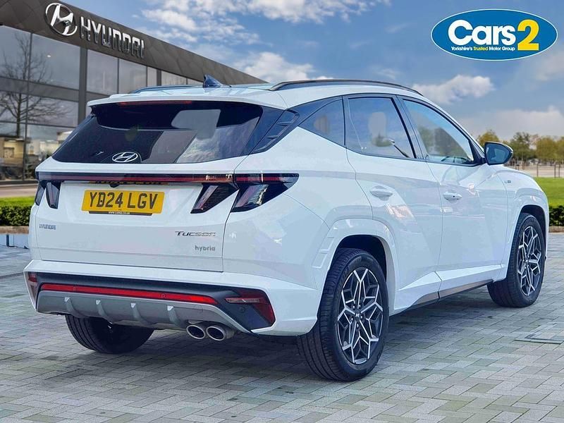Used Hyundai Tucson N Line 2024 White SUV
