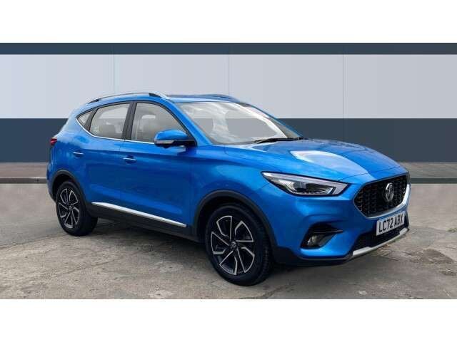 Blue Used 2022 MG ZS Exclusive Sedan | £13,623 (Fair price) - Image 1/4