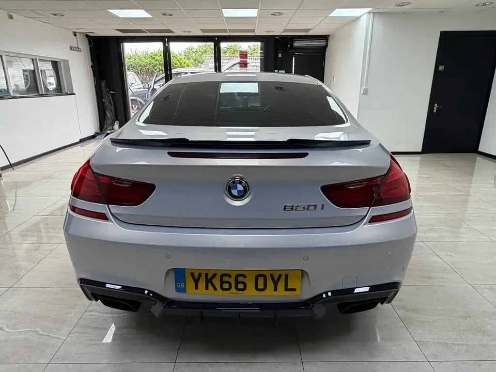 Used BMW 650 M Sport 450 HP (330 kW) 2016 Silver Coupe