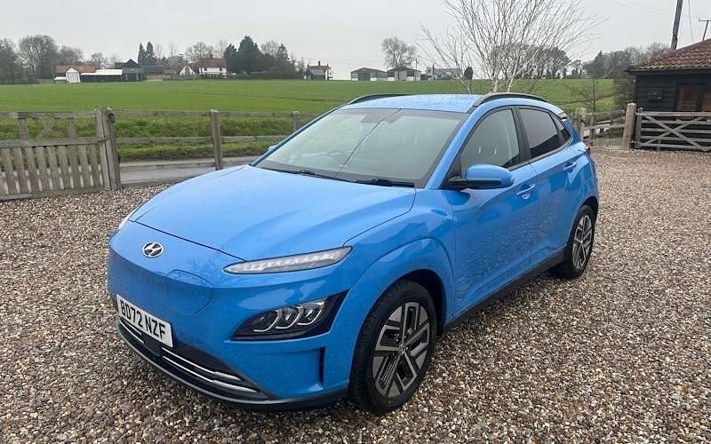 Used Hyundai Kona Premium 150 kW (204 HP) 2022 Blue SUV