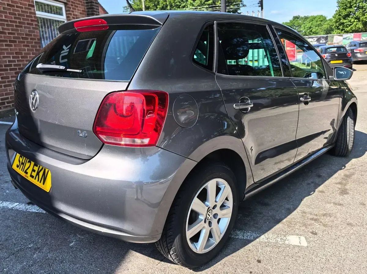Used VW Polo Match 83 HP (61 kW) 2012 Grey Hatchback