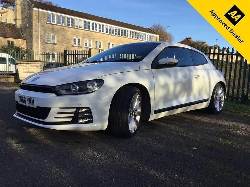 Used VW Scirocco GT 125 HP (91 kW) 2016 White Coupe