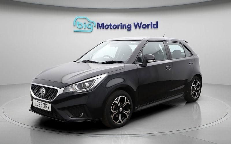 Used MG MG3 Excite 106 HP (77 kW) 2023 Black Hatchback