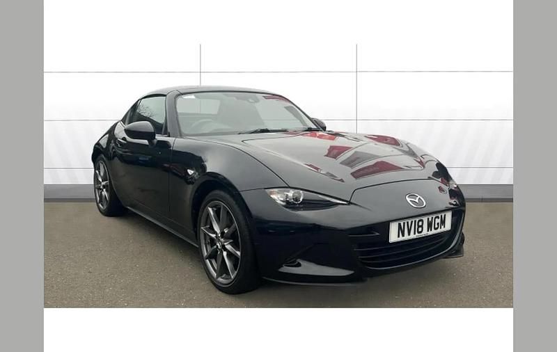 Black Used 2018 Mazda MX5 Inclusive Cabriolet | £15,988 (Fair price) - Image 1/4