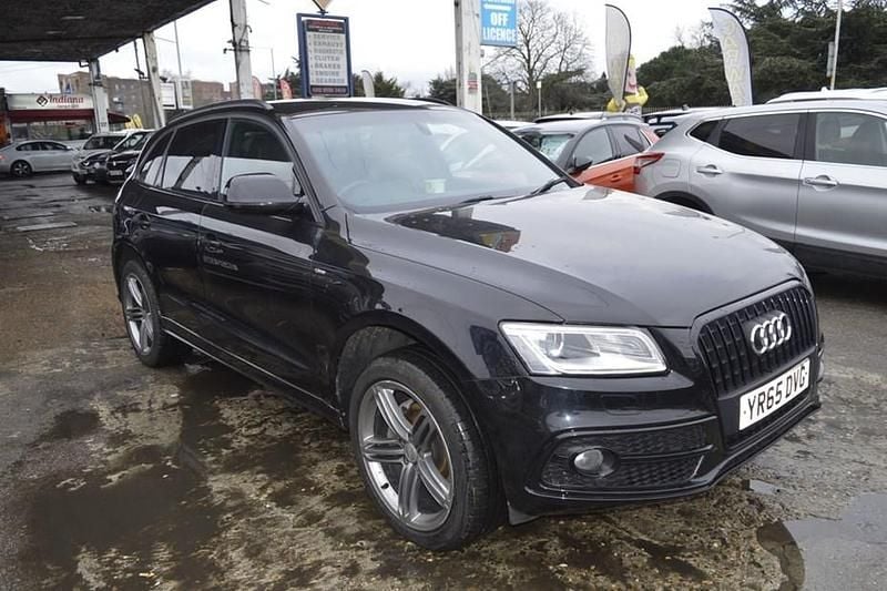 Used Audi Q5 S-line plus 230 HP (169 kW) 2015 Black SUV