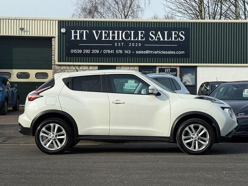 Used Nissan Juke N-Connecta 115 HP (84 kW) 2017 White SUV