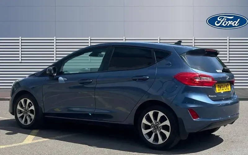 Used Ford Fiesta Trend 95 HP (69 kW) 2021 Blue Hatchback