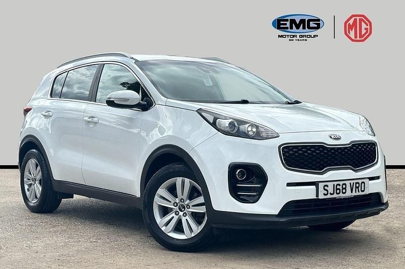 White Used 2018 Kia Sportage 2 SUV | £9,999 (Good price) - Image 1/3