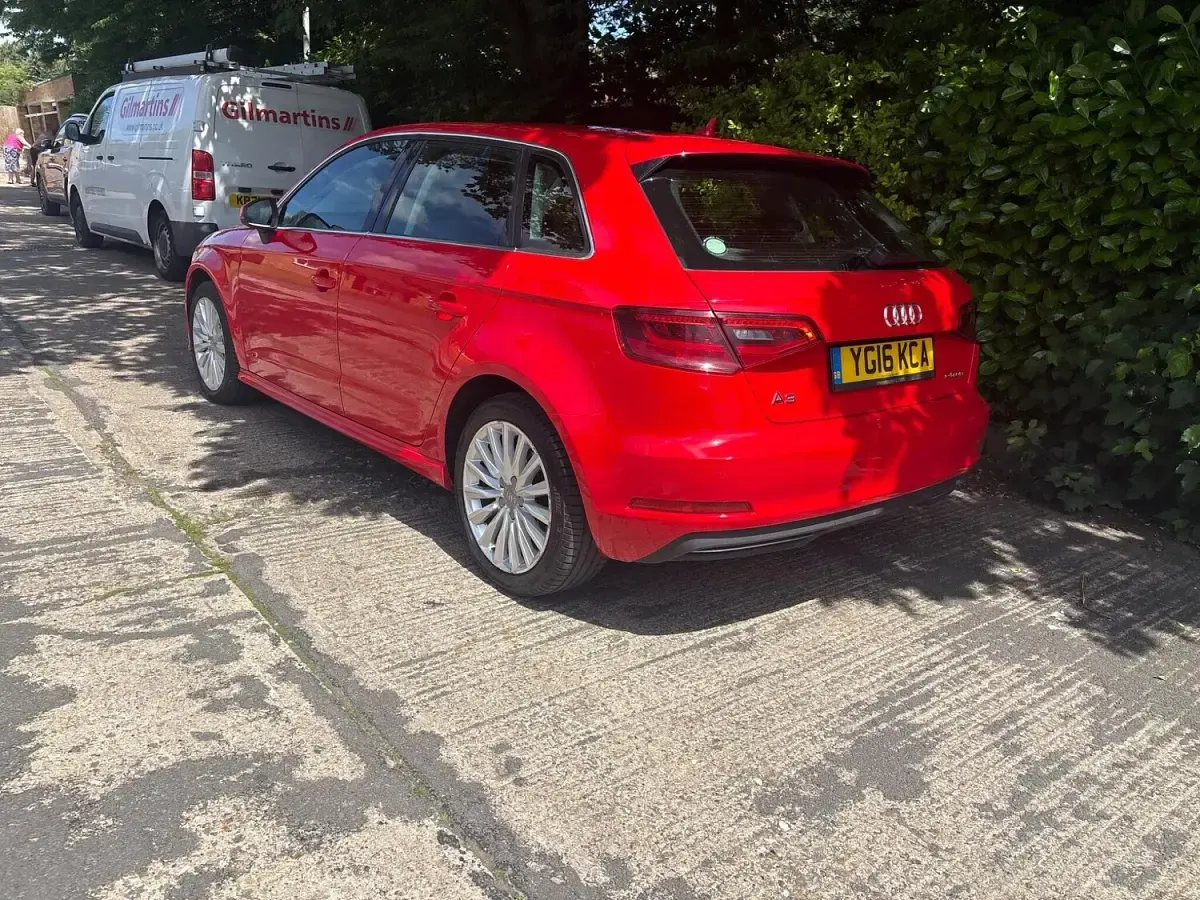 Used Audi A3 Sportback e-tron Advanced 2016 Red Hatchback