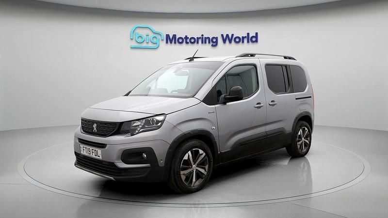 Used Peugeot Rifter GT-line 131 HP (96 kW) 2019 Grey MPV