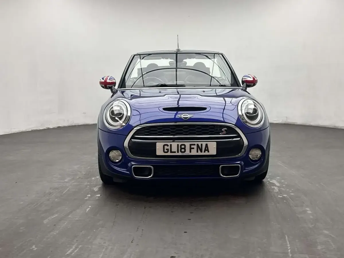 Used Mini Cooper S Cabriolet 2018 Blue Cabriolet