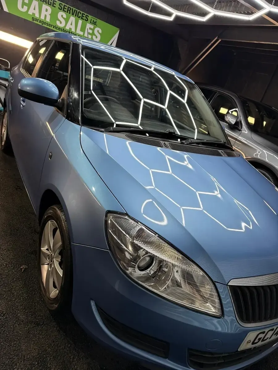 Used Skoda Fabia SE 2014 Blue Hatchback