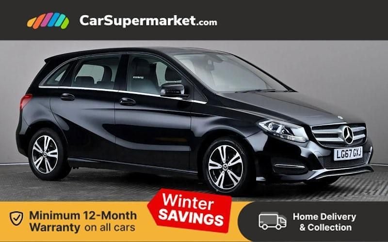 Black Used 2017 Mercedes B180 SE MPV | £10,197 (Fair price) - Image 1/3