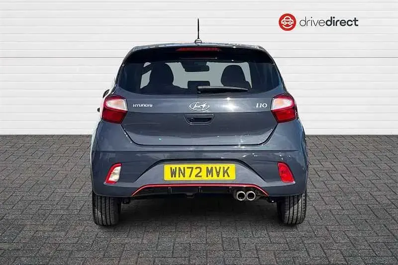 Used Hyundai i10 N Line 100 HP (73 kW) 2022 Grey Hatchback