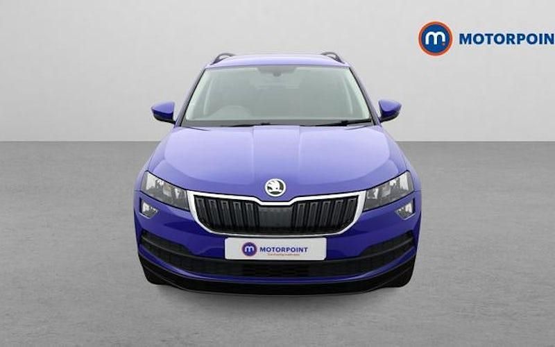 Used Skoda Karoq SE Technology 116 HP (85 kW) 2020 Blue SUV