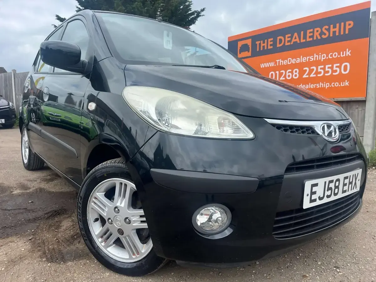 Used Hyundai i10 Style 77 HP (56 kW) 2009 Black Hatchback