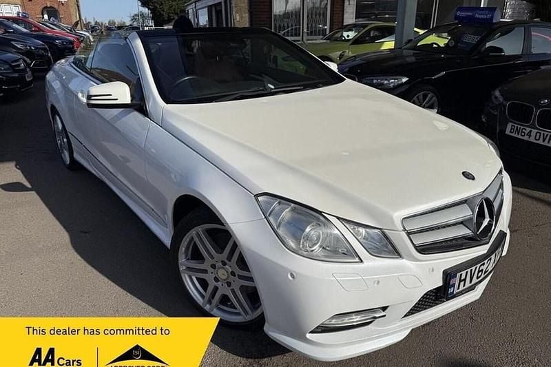Used Mercedes E200 2012 White Cabriolet