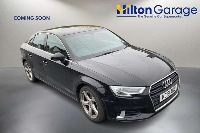 Used Audi A3 Sport 116 HP (85 kW) 2019 Black Sedan