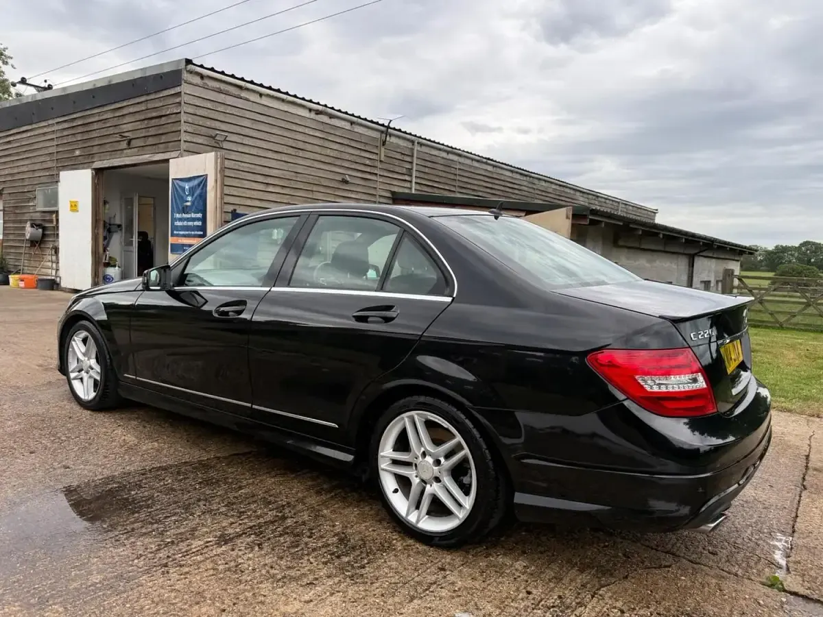 Used Mercedes C220 Sport Edition 2014 Black Sedan