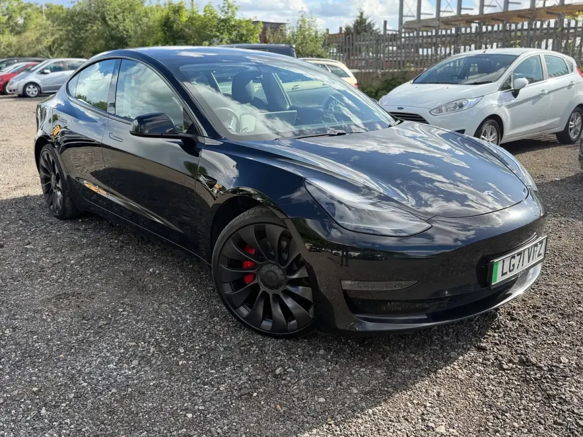 Used Tesla Model 3 Performance 461 kW (627 HP) 2021 Black Sedan