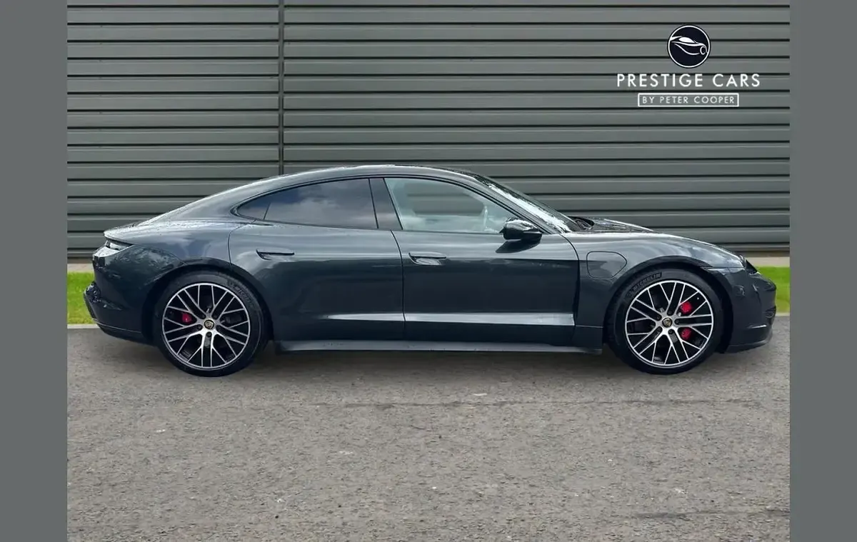 Used Porsche Taycan Performance Package 389 kW (530 HP) 2021 Grey Sedan
