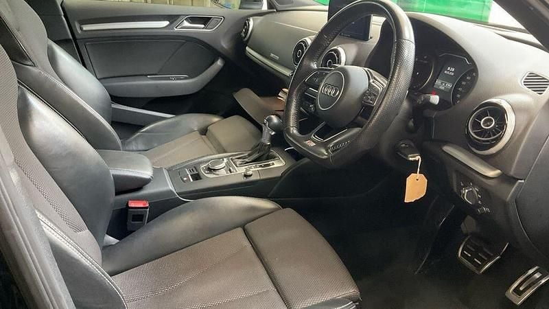 Used Audi A3 Sportback S-Line 2016 Black Hatchback