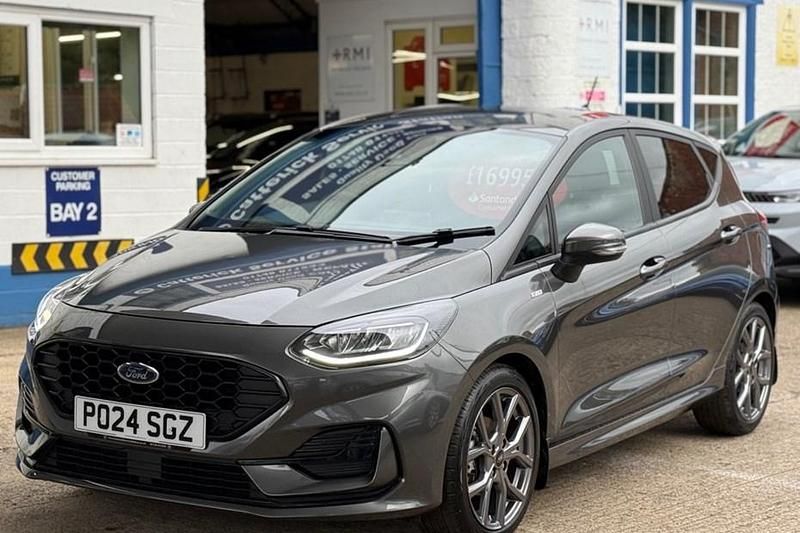 Magnetic grey metallic New 2024 Ford Fiesta ST-Line Hatchback | £16,995 (Fair price) - Image 1/1