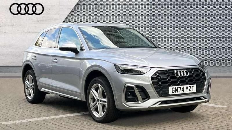 Silver Used 2024 Audi Q5 S-Line SUV | £36,490 (Fair price) - Image 1/4