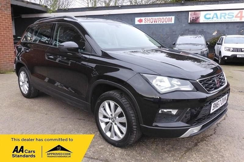 Used Seat Ateca Ecomotive 115 HP (84 kW) 2017 Black SUV