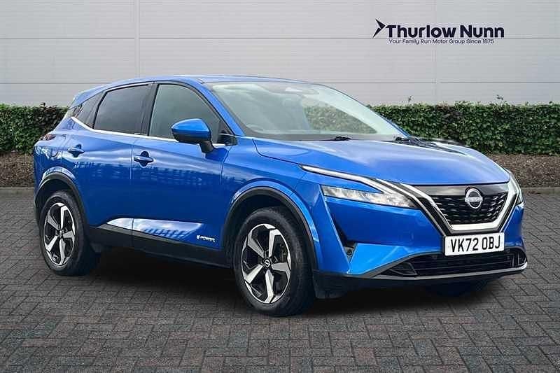 Used Nissan Qashqai N-Connecta 190 HP (139 kW) 2022 Blue SUV