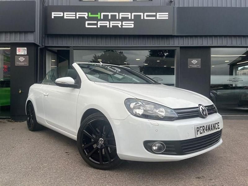 Used VW Golf Cabriolet GT 140 HP (102 kW) 2014 White Cabriolet