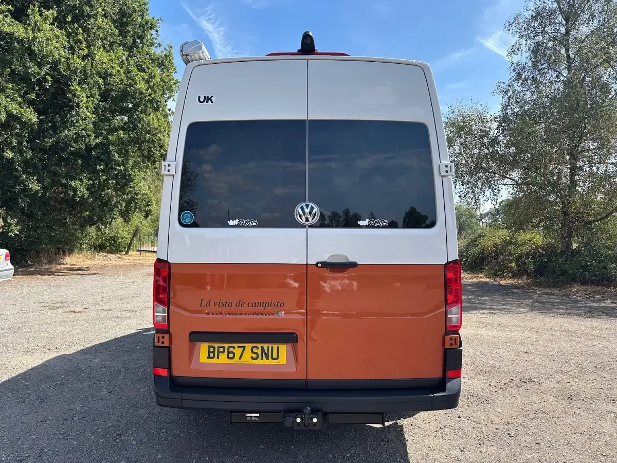 Used VW Crafter Startline 102 HP (75 kW) 2018 Red/white Van