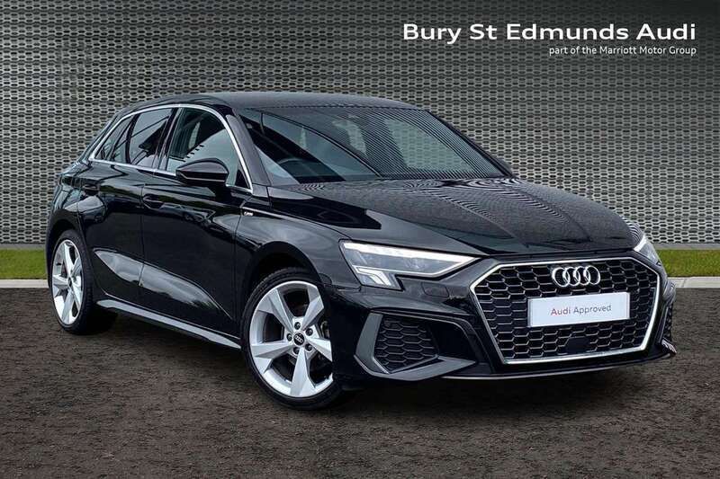Black Used 2023 Audi A3 S-Line Hatchback | £24,251 (Fair price) - Image 1/4